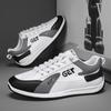 Sapatos masculinos Outono 2024 Novos Forrest Gump Tênis esportivos Corrida Sapatos casuais brancos masculinos Sola grossa Verão Slip-on
