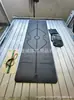 Tapete de Yoga Silencioso Absorbe Golpes Antideslizante Tapete de Danza Ejercicio en Casa Deportes Fitness Engrosado y Ensanchado Tapete para Saltar la Cuerda TPE