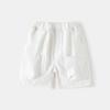 Pantalones de Moda para Niños 2026 Estilo Nuevo Pantalones Cortos a la Rodilla para Niños Estilo Coreano Casual para Niños Color Sólido Pantalones Cortos Tendencia Venta al por Mayor