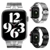 Adecuado para Apple Watch Apple Iwatch9876Se543 Correa de Muñeca para Reloj Acero Inoxidable Iron Man Correa de Reloj