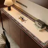 Tapete de mesa para rack de TV estilo meados do século, toalha de mesa, protetor de bancada de mesa de jantar lavável, novo modelo 2026, design de luxo leve e de alta qualidade