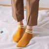 Calcetines cortos de estilo universitario de verano para mujer, versión coreana de dos barras, calcetines náuticos para mujer, calcetines a rayas, calcetines casuales de algodón al por mayor