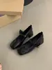 Zapatos de Mujer Retro de Punta Cuadrada, Poco Profundos, de Tacón Grueso, Nuevo Estilo Brisa Francesa de Primavera y Otoño, Zapatos Pequeños de Piel Suave, Mary Jane