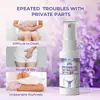 Sumifun Spray para Picazón Vaginal Femenina de Lavanda Exportación Transfronteriza Cuidado Privado Espuma Limpiadora y Desodorante Spray K50045