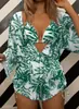 Traje de baño europeo y americano de tres piezas con estampado personalizado para mujer, Moda transfronteriza de Amazon y Aliexpress, Elegante y Sexy