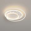 Venta al por mayor de iluminación de pueblo antiguo transfronterizo Lámpara de techo nórdica redonda inteligente con control remoto Lámpara de estrella para habitación, dormitorio principal