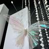 Pintura de color simulación mariposa grande fondo de boda tienda roja en línea decoración de registro de asistencia accesorios de fotografía paisajismo ventana decoración tridimensional