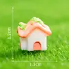 Micro Paisagem Criativa Fofa Desenho Animado Mini Casa Jardinagem Paisagismo DIY Decorações Acessórios Miniatura Pequenos Enfeites