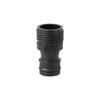 4 válvula de ángulo de tubo de ducha filar externo boquilla de agua rosca grifo 4 conector rápido estándar de alambre interno chupón 1/2