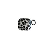 Funda Transparente Negra Estampado Leopardo AirPods 4ª Generación Protección para Auriculares Adecuada para AirPods Pro 2ª Generación Auriculares Bluetooth 3ª Generación