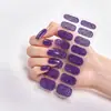 Pegatinas para Uñas con Purpurina de Color Sólido Sin Hornear Removibles Pegatinas para Uñas con Pegamento de Gelatina Suministro Directo de Fábrica Origen Seguras para Mujeres Embarazadas