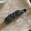 Pinza de Plátano de Satén Estilo Coreano para el Cabello para Mujer 2026 Nuevo Pinza de Garra para la Parte Posterior de la Cabeza Cola de Caballo Alta Pinza de Cabello Simple Versátil Accesorios para el Cabello