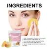 Almohadilla limpiadora de cúrcuma EelHope para la limpieza facial, hidratación de la piel delicada del rostro.