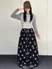 Pantalones de chándal para niña 2026 Otoño Nuevo Estilo Versión Coreana Estampado de Estrellas Estudiante Estudiante de Secundaria Pantalones Casuales para Exteriores Pantalones de Pierna Ancha