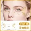 Tatuajes Faciales de Mariposa Estampado en Caliente Pegatinas Maquillaje de Escenario Estéreo Europeo y Americano Pegatinas de Tatuaje Temporales Desechables