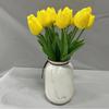 Mini flor de tulipán artificial de PU decoración del hogar flor boda flor falsa estilo ins tulipán suministro directo de fábrica