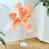 Pipa de Papel Grande Flor de Casamento Enfeites Casamento Novo Chinoiserie Fundo de Foto Decoração Layout de Quarto de Casamento Flor de Papel Crepom Sala de Estar