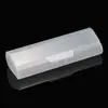 Estuche para Gafas Transparente de Plástico Mate, Estuche para Gafas de Lectura, Estuche para Gafas de Sol de Material de Alta Gama, Ultraligero y Portátil