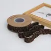 Materiais de Embalagem Flor de Fita, Laços de Fita, Relevo de Flor Tridimensional, Fitas Plissadas Pequenas Estilo Perfumado, Fitas de Seda Vermelha