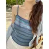 Camisola Dopamina de Playa Ropa Interior para Mujer Chaleco Colorido Ropa de Verano Top Tubo a Rayas Color-Block Top Chica Picante