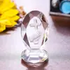 Espejo Cruzado Amazon Mariposa de Cristal Bola de Cristal Adornos Animales Pequeños Creativos Decoración de Coche Manualidades Regalos Navideños