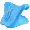 Almohada de masaje cervical en forma de C para uso doméstico, estirador de cuello con acupresión por gravedad, almohada cervical, almohada de masaje para cuello y hombros