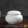Mini Pote de Chá Cerâmico, Pote de Batom Rouge, Pote Pequeno Selado para Remédios, Pote de Protetor Labial Estilo Antigo, Pote de Pó Cosmético Cerâmico
