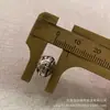 Plata de Xizang Nuevo Estilo Chino Plata Antigua Mantra de Seis Palabras Patrón de Nube Cuentas Espaciadoras Plata Pura Hueco Estilo Étnico Accesorios para Pulseras DIY