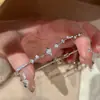 Pulsera Exquisita de Estrella de Zirconia Estilo Francés para Mujer, Pulsera de Estrella de Diamante de Alto Carbono Súper Brillante y Deslumbrante, Joyería de Estrella Elegante y de Moda