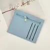 Estuche corto para tarjetas Set de identificación con cremallera Licencia de conducir integrada Transfronterizo Fuente monedero para estudiantes