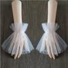 Suministros del Fabricante Guantes Decorativos para Vestido de Novia de Boda, Guantes Protector Solar de Perlas, Mangas, Mangas con Flor de Muñeca para Foto de Dama de Honor