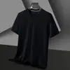 Playera de Manga Corta para Hombre Verano Waffle Holgada Manga Media Top Niños Trendy Casual Malla Transpirable Camiseta