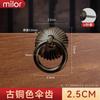 Puxador Anel de Puxar em Cobre Puro Estilo Antigo Chinês Furo Único Simples Puxador de Cobre Porta de Armário Gaveta de Armário Anel de Puxar Todo em Cobre Puxador Retrô