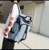 Novo ins Moda Legal Grande Capacidade Mochila Esportes Ao Ar Livre Fitness Bolsa Simples Casual Ombro Viagem Bolsa