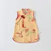 Qipao de Verano para Niñas Estilo Chino Hanfu para Bebés y Niños Pequeños Nuevo Estilo Chino Ropa Elegante para Niños Vestidos de Verano