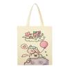 Bolsa de Mão Estilo Japonês Estilo Preguiçoso Artístico Simples Grande Capacidade Estilo Coreano Bolsa de Ombro Única em Lona Estudantes Femininas Podem Desenhar
