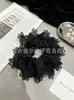 Goma para el pelo de encaje floral, estilo perezoso, goma de alta elasticidad, suministro al por mayor, directo del fabricante