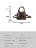 Bolso de mano concha de cuero charol transfronterizo nuevo para mujer, bolso de hombro versátil de alta gama, bolso cruzado versátil de nicho