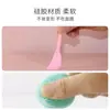Cepillo de silicona para limpieza de doble cabeza, cepillo facial de silicona para limpieza facial, cepillo de silicona para aplicar mascarilla de lodo, personalizable