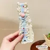 Diadema Ancha para Niños con Velcro, Lindo Organizador de Flecos para el Cabello con Borde de Encaje, Accesorio para el Cabello de Bebé