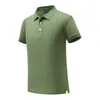 Ropa de trabajo de alta gama polo personalizado logo grupo solapa camiseta camiseta cultural bordado personalizado ropa de trabajo manga corta