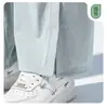 Pantalones Deportivos Nuevos de Verano 2026 Seda de Hielo Frescos Versátiles de Pierna Ancha Pantalones con Protección Solar Pantalones Rectos para Mujer Pantalones Largos Casuales Mujer
