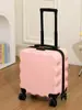 Maleta Infantil Versión Mate con Logo Imprimible Rueda Universal de 18 Pulgadas Maleta de Viaje Regalo Venta al por Mayor Estuche con Ruedas de Dibujos Animados