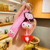 Chaveiro Animal Cartoon Girafa Porta-Chaves de Carro Zebra Pingente Criativo para Mochila Presente Pequeno Fofo