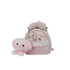 Mochila de Encaje Floral de Dibujos Animados Linda Gran Capacidad Moderna para Mujer de Viaje Ligera para Exteriores