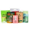Bolsa de aluminio para alimentos con sellado de ocho lados, autosellante, para té, para uso recreativo, con cierre de cremallera