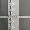Tecido de Renda Rayon 3-7cm Bordado Perfurado Roupas Renda Lingerie Roupas Infantis Acessórios de Renda Pode Ser Tingido