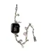 Anillo doble de cuero adecuado para iwatch9/8/7/6/5 correa nueva Apple AppleWatch8 reloj verano 49mm
