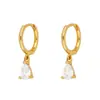 Novos Brincos de Gota da Amazon, Estilo Geométrico Simples e Moderno, Brincos Femininos, Acessórios de Orelha Modernos e Elegantes