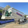 Camión Cisterna para Mezcla de Concreto de Exportación, Camión Cisterna de 3 Ejes para Transporte de Material en Polvo, Camión Cisterna para Transporte de Aceite Líquido, Semirremolque para Transporte de Cenizas Volantes